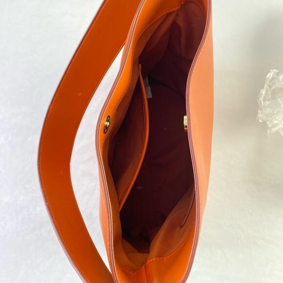 Latouche Burnt Sienna Braided Seam Shoulder Bag - Picture 8 of 10